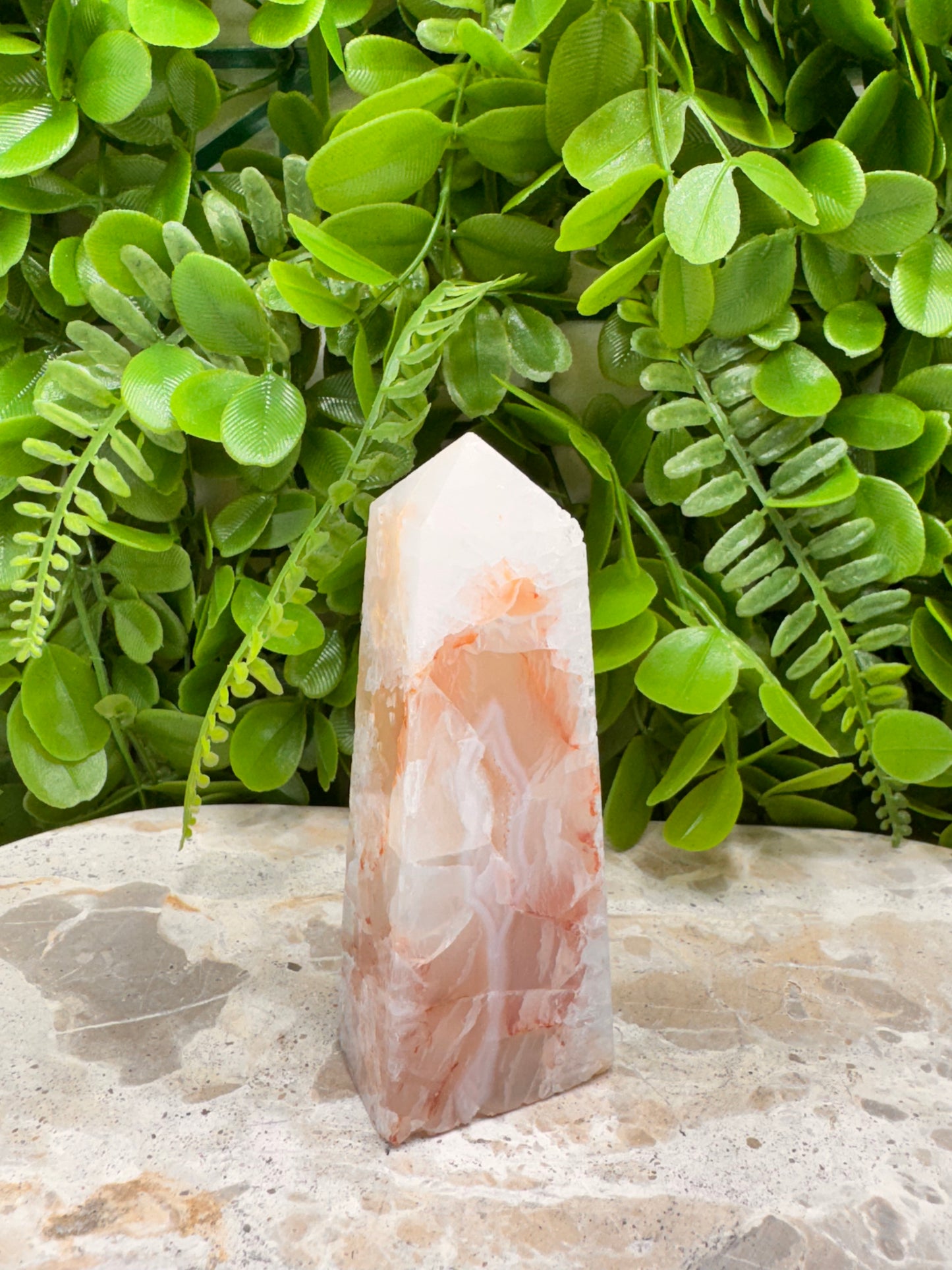 Flower Agate Point 180g