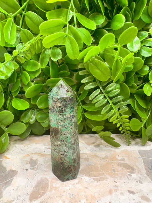 Chrysocolla Tower 130g