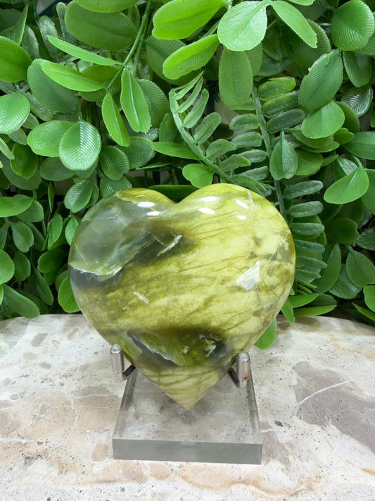 Flower Jade Heart 206g
