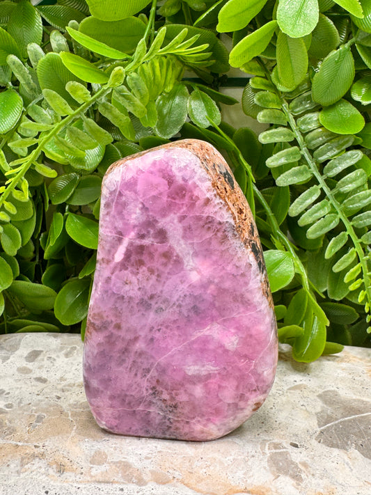 Pink Aragonite Freeform 302g
