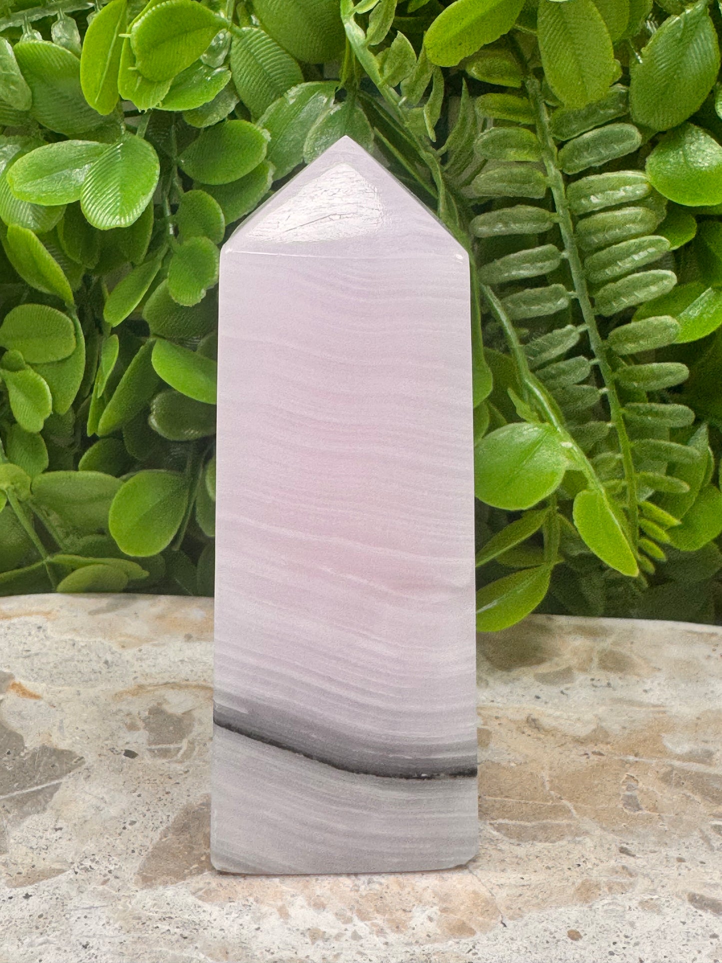 Smokey Pink Mangano Tower 372g