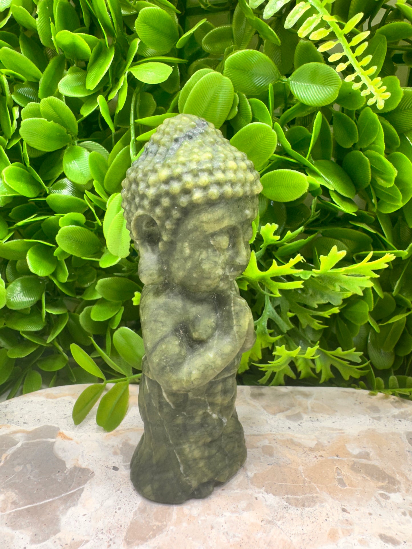 Serpentine Buddha 466g