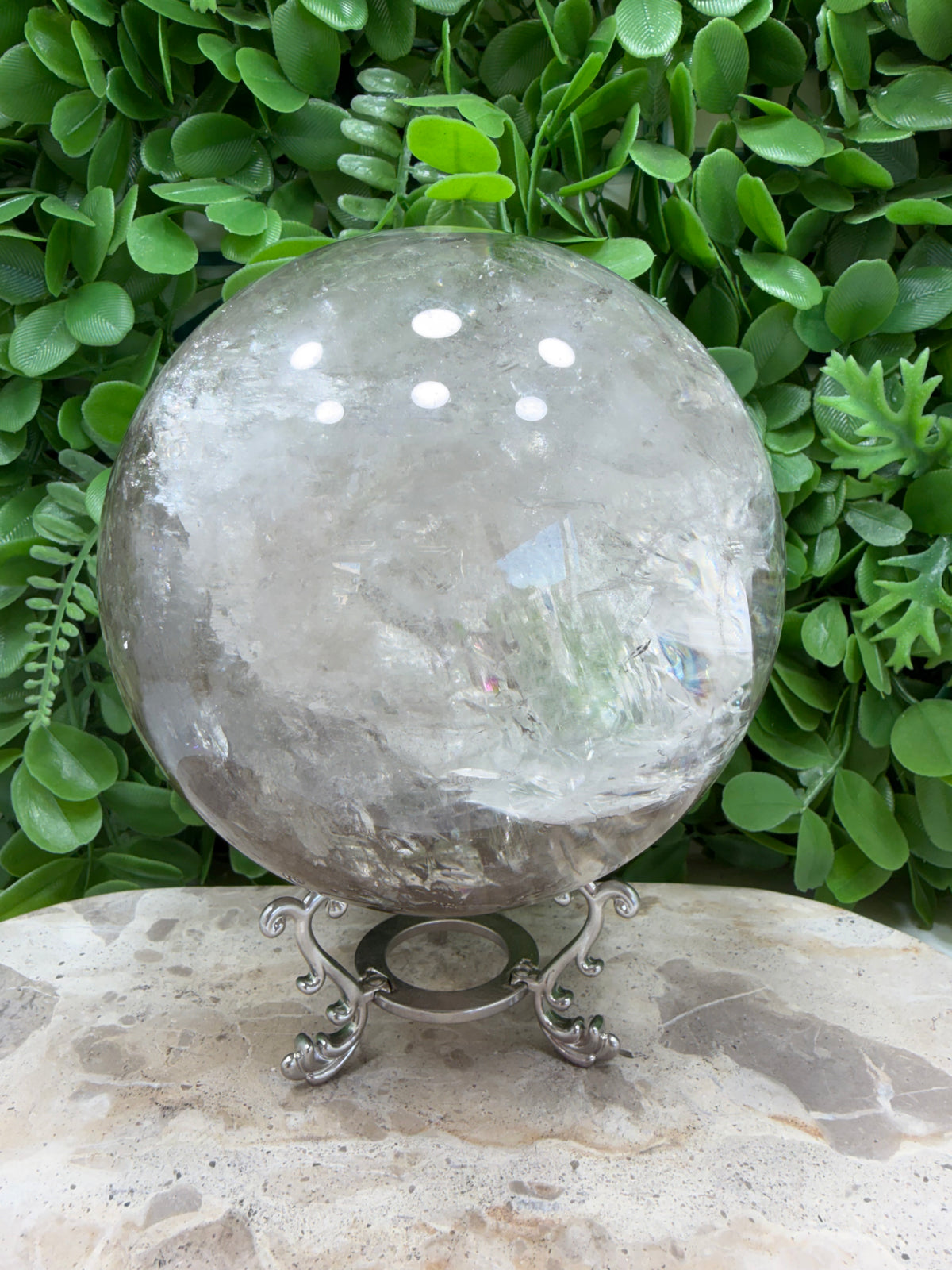 Smokey Quartz Sphere 2878g | Grounding • Protection • Calm