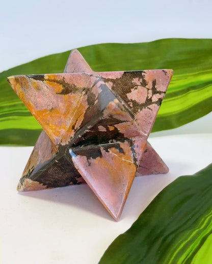 Rhodonite Merkaba 340g