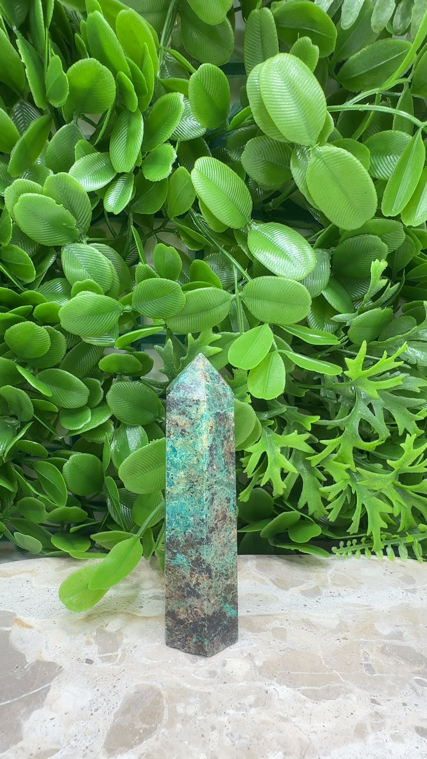 Chrysocolla Tower 134g