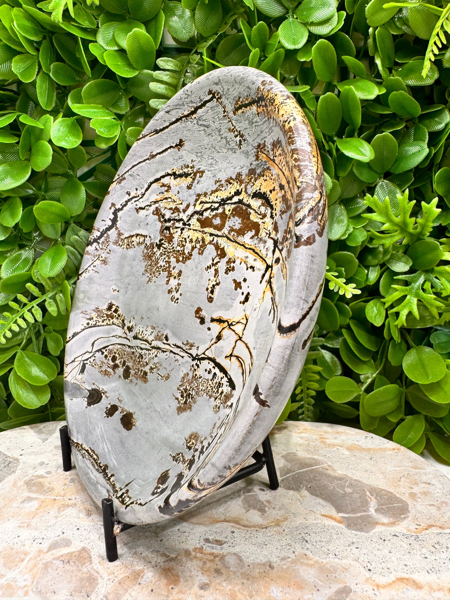 Picture Jasper Plate 730g