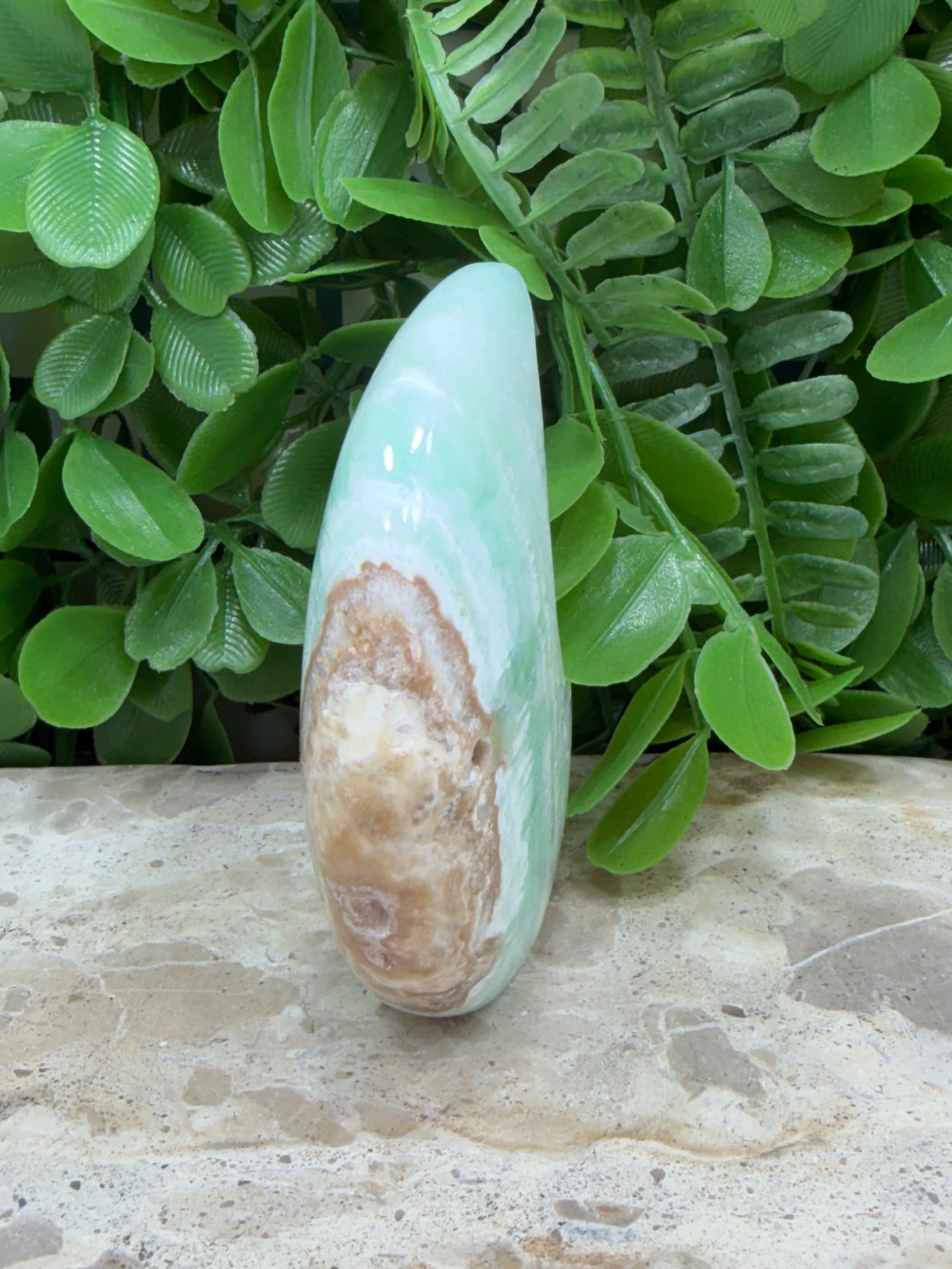 Caribbean Calcite Moon 236g