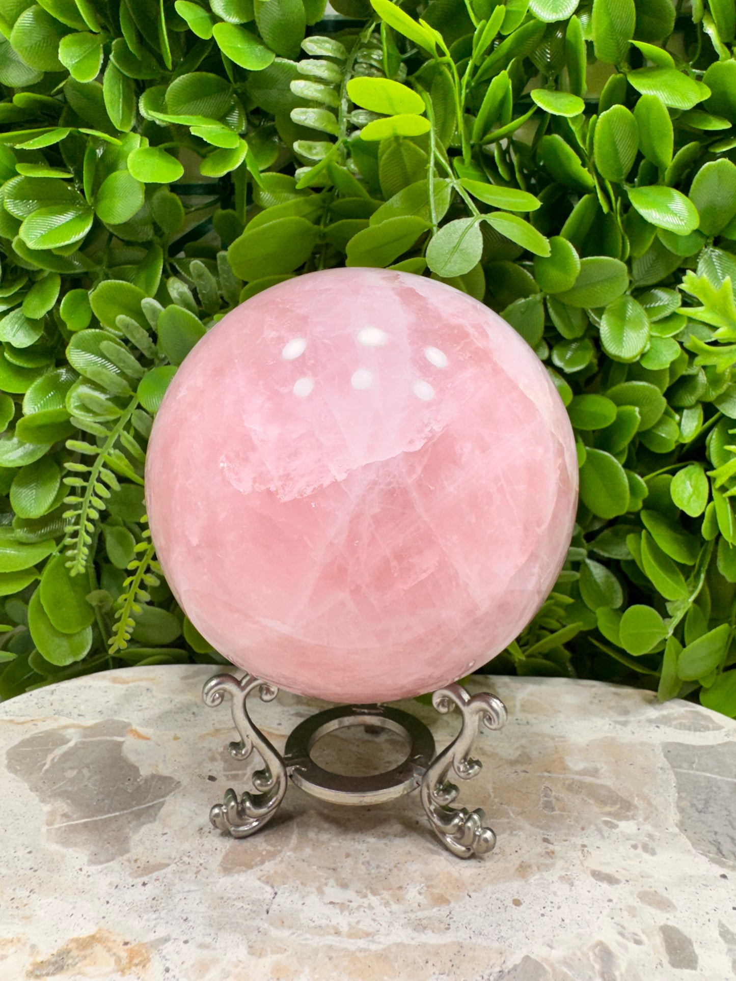 Rose Quartz Sphere 1500g