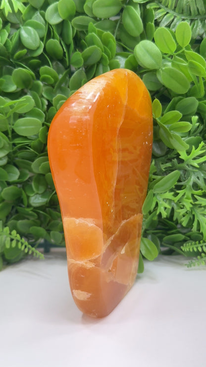 Crystalized Orange Calcite Freeform 1738g