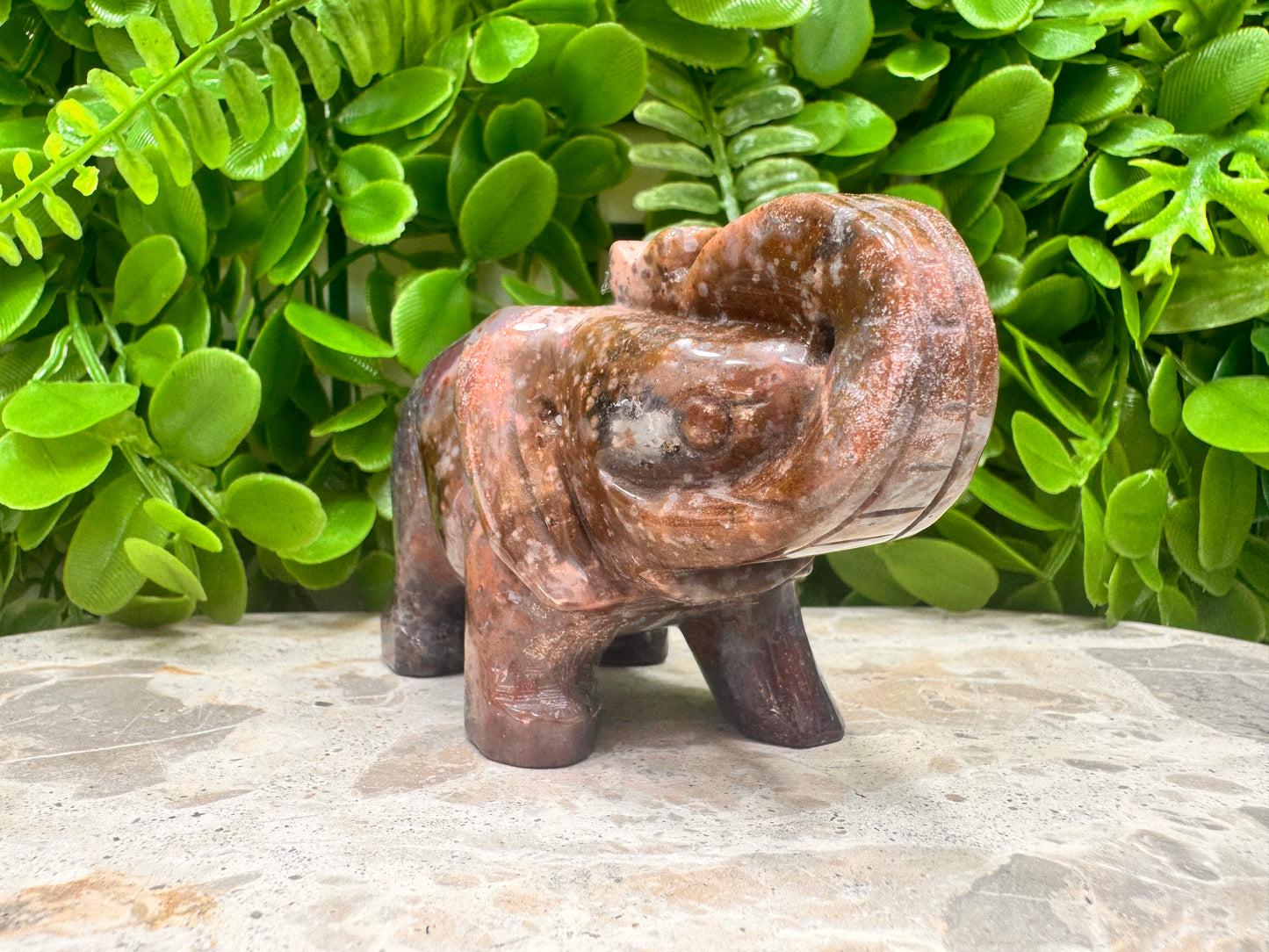 Ocean Jasper Elephant 356g