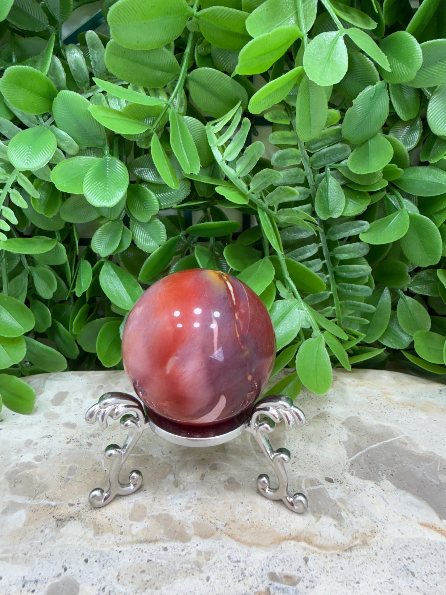 Mookaite Jasper Sphere 166g