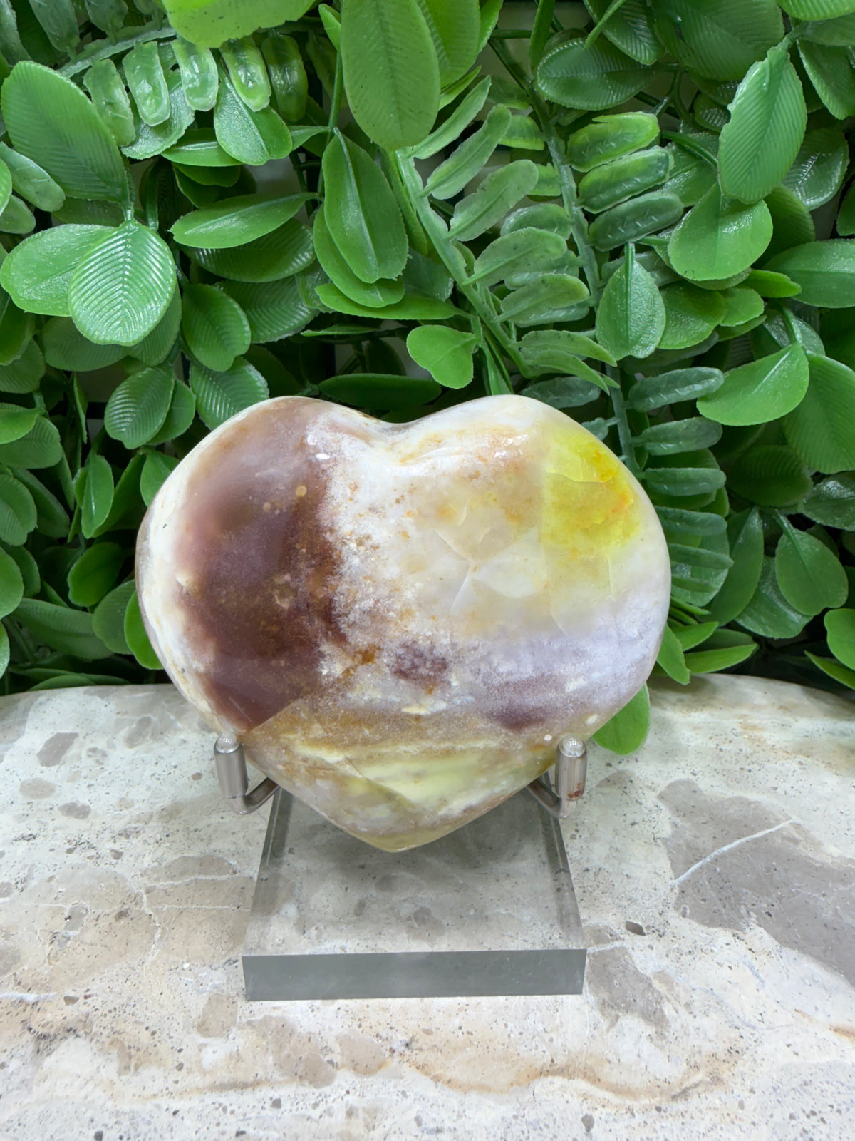 Green Opal Heart 186g
