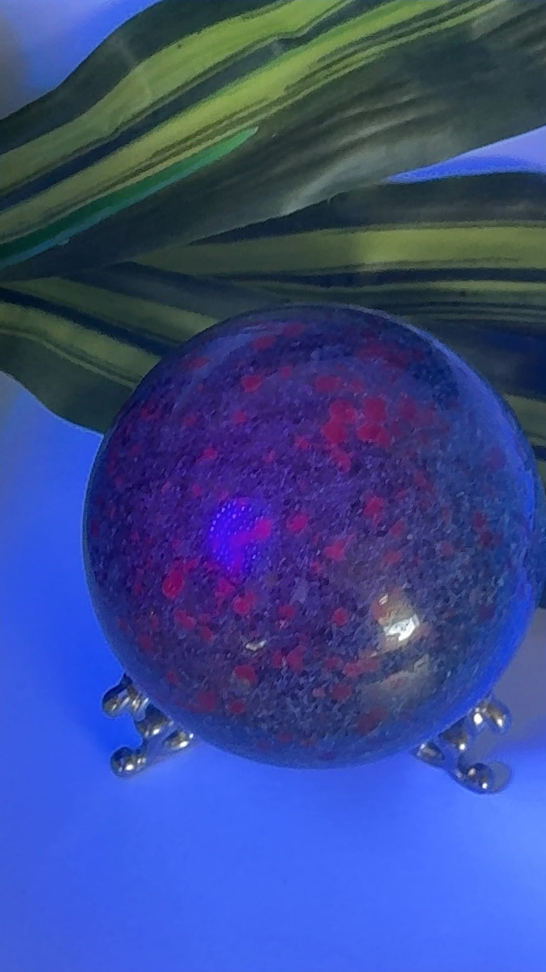 Ruby Kyanite Sphere 712g