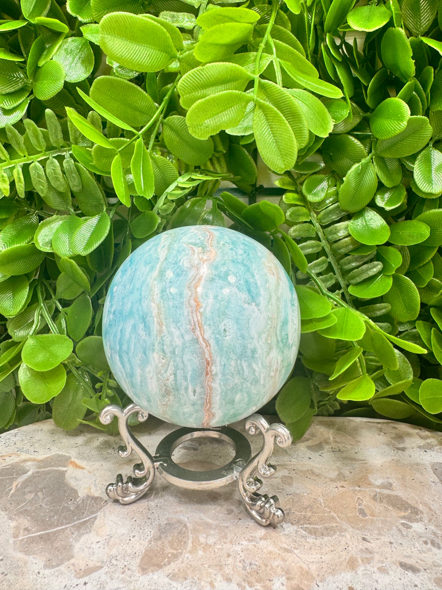 Aragonite Sphere 616g