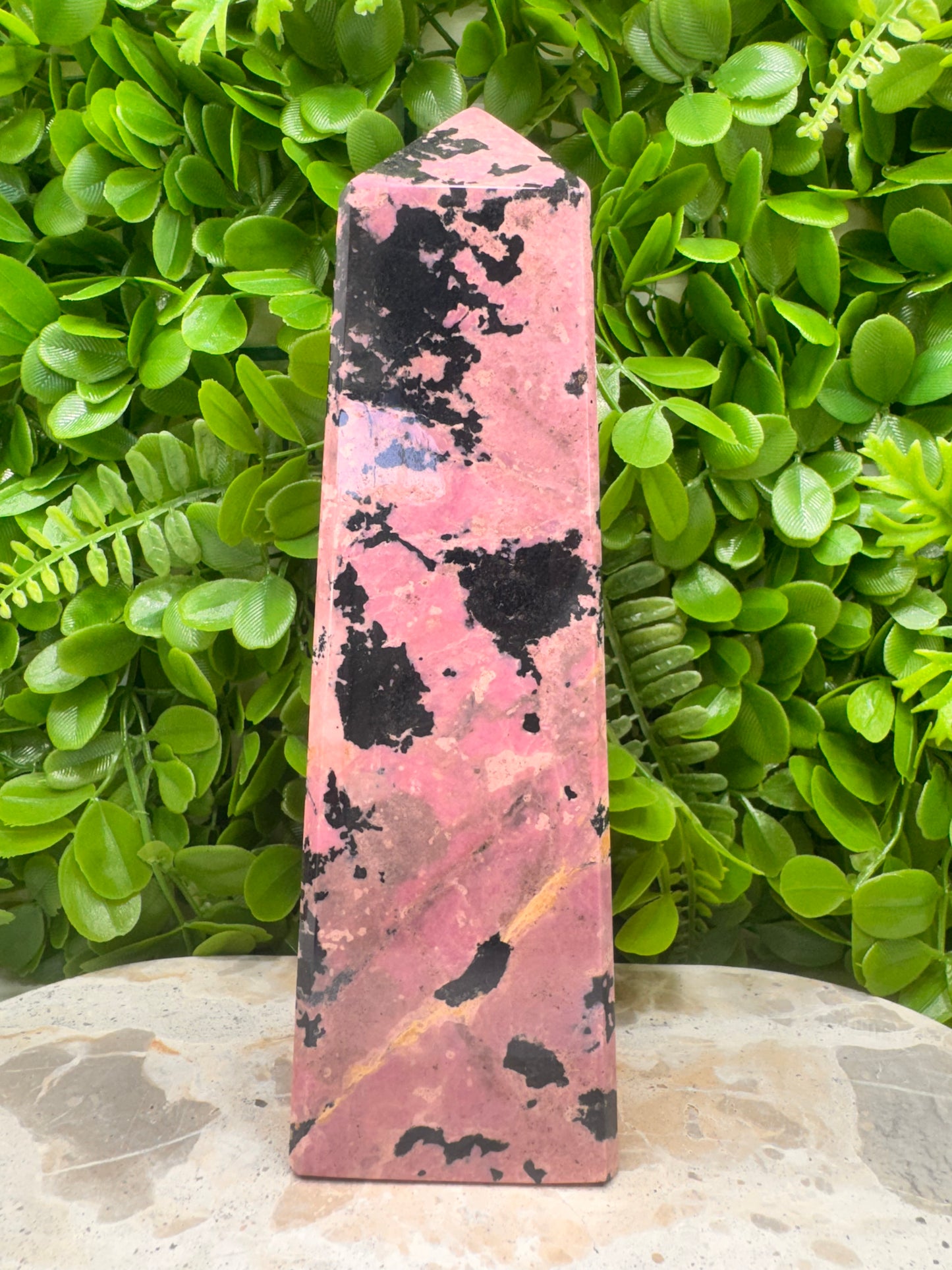 Rhodonite Tower 2090g