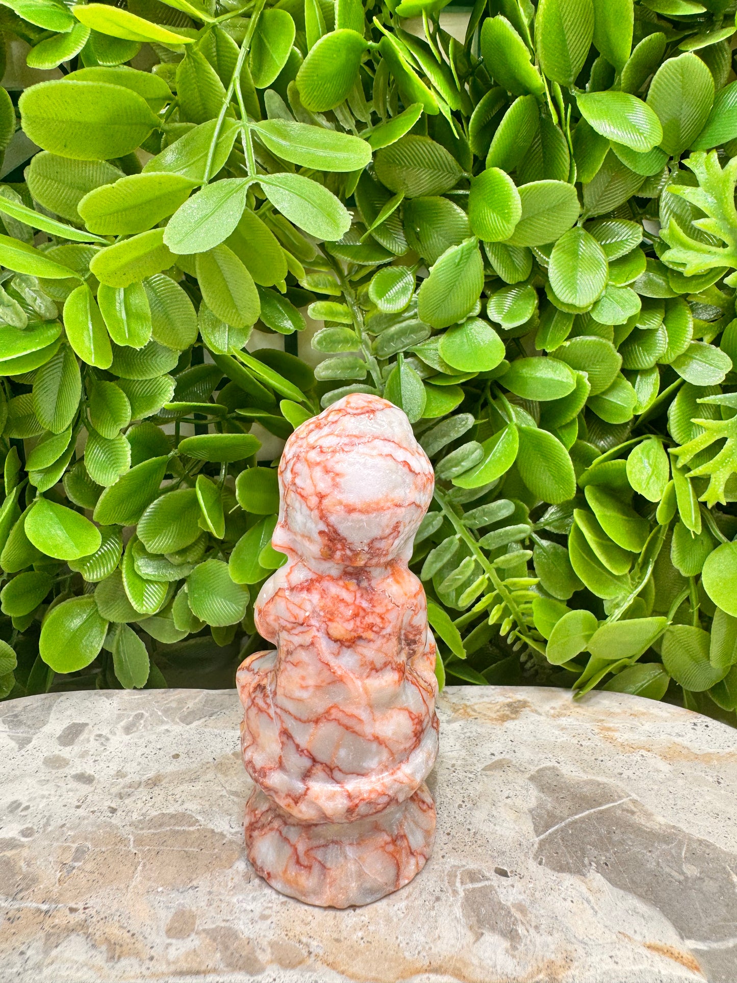 Red Vein Jasper Buddha 214g