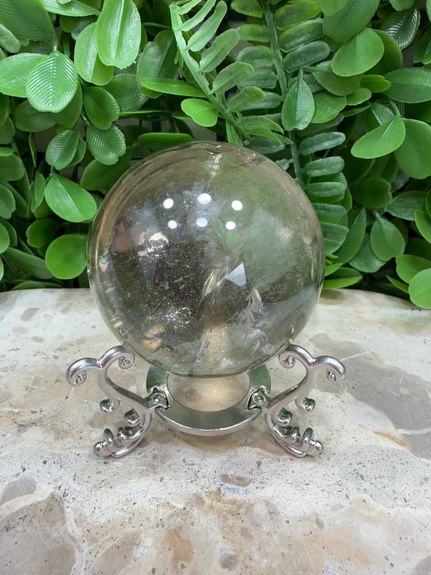 Smokey Quartz Sphere 312g
