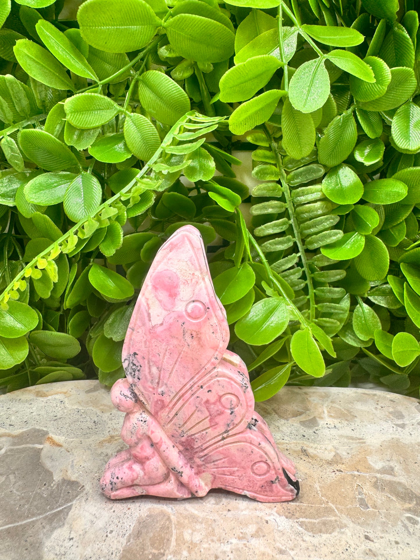 Rhodonite "Peru" Fairy 146g