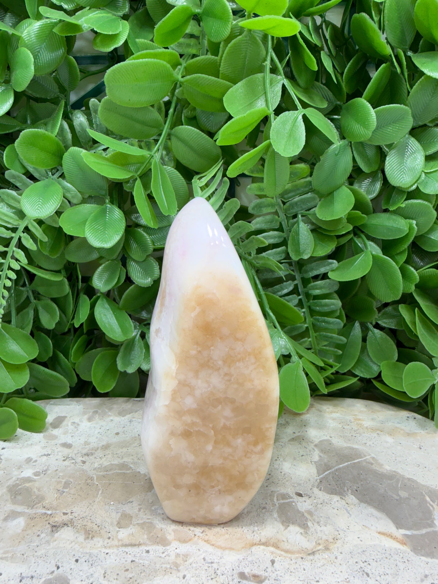Pink Aragonite Freeform 298g