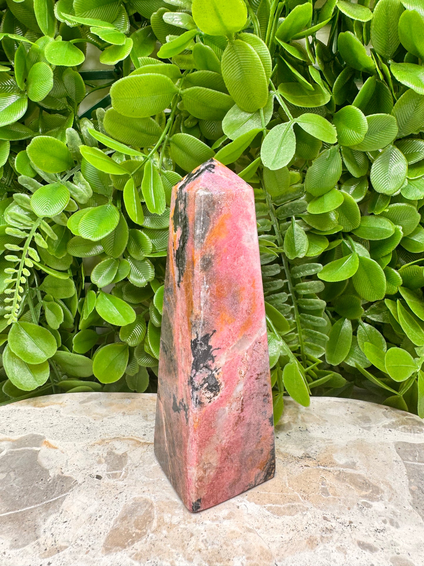 Rhodonite Tower 442g