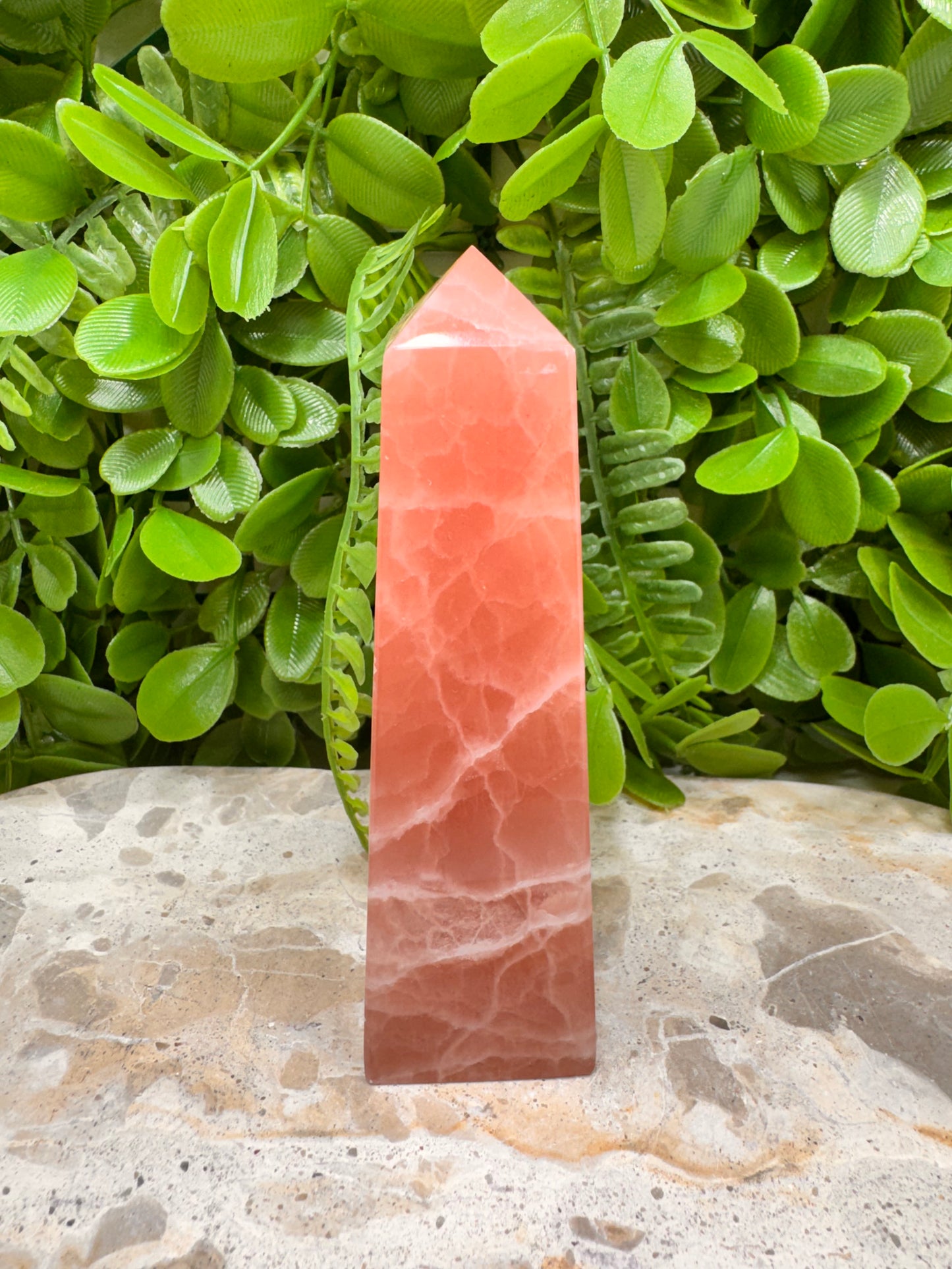 Rose Calcite Tower 260g