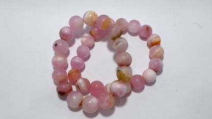 Pink Aragonite Bracelets 10mm