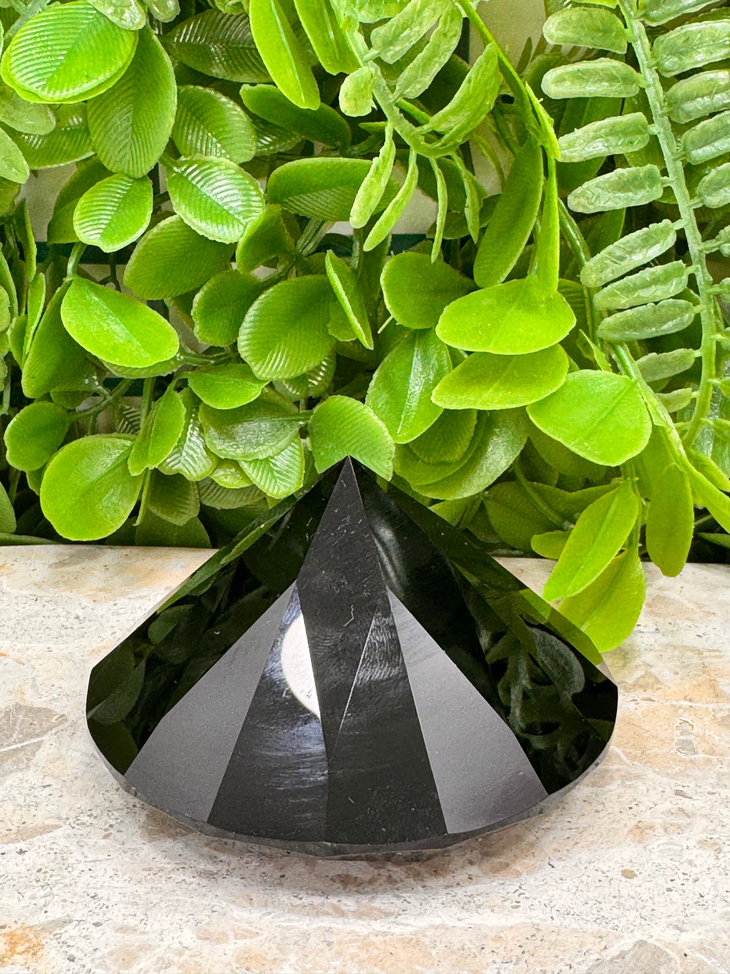Black Obsidian Diamond 176g