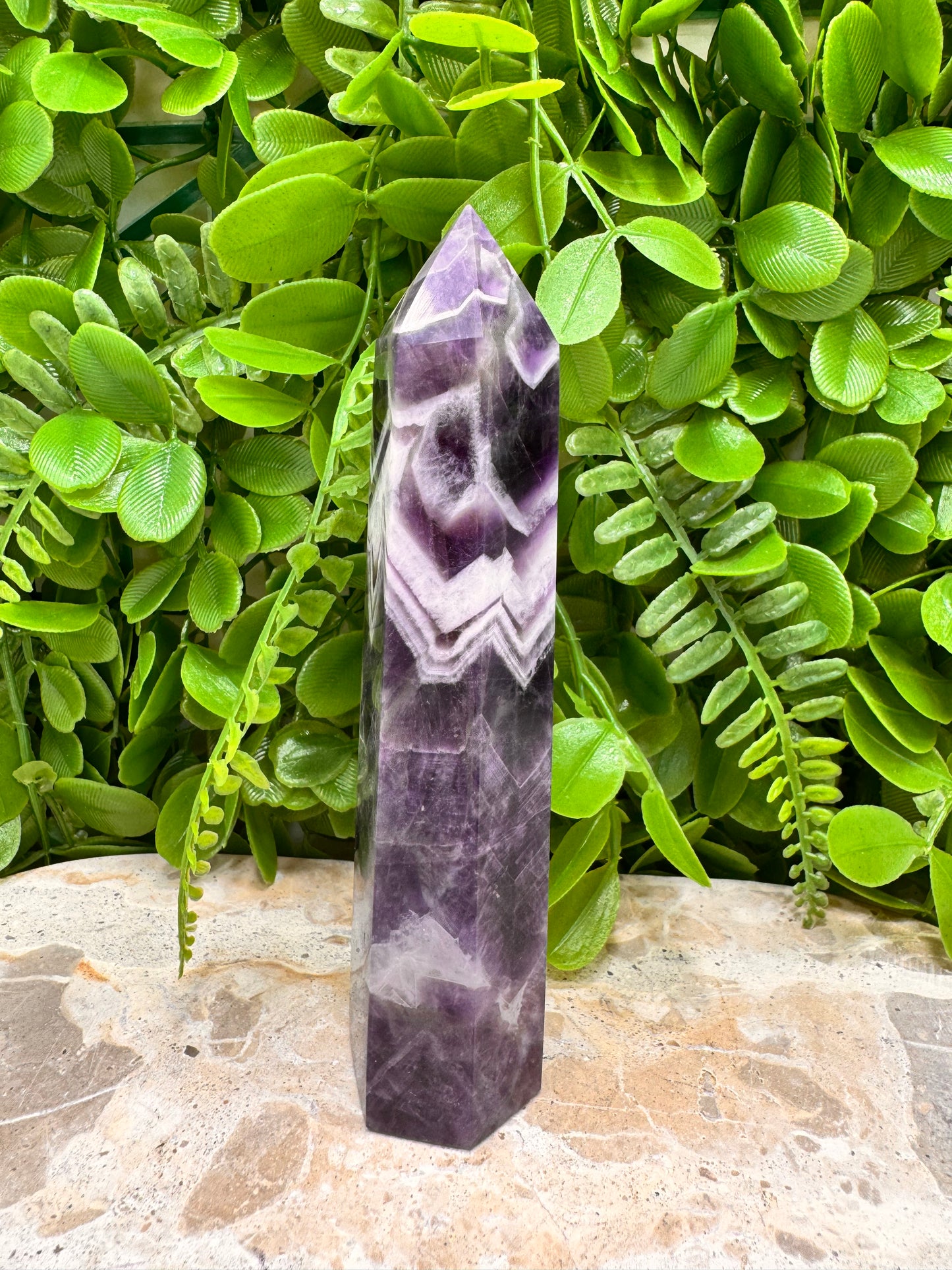 Chevron Amethyst Tower 252g