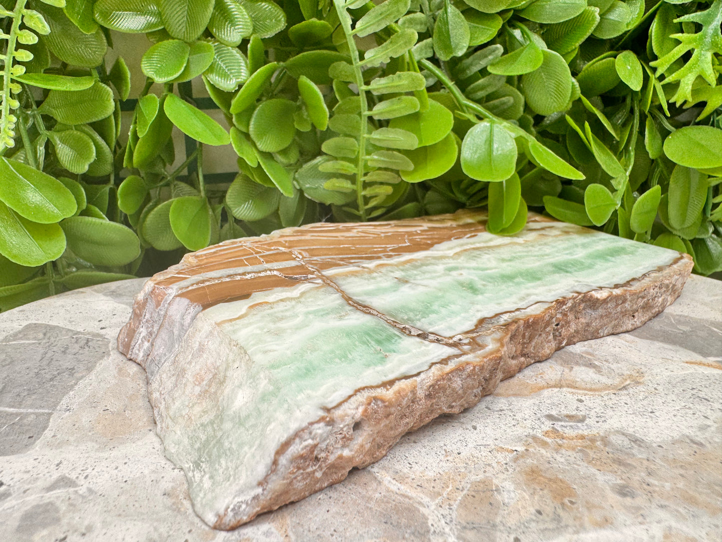 Caribbean Calcite Slab 618g