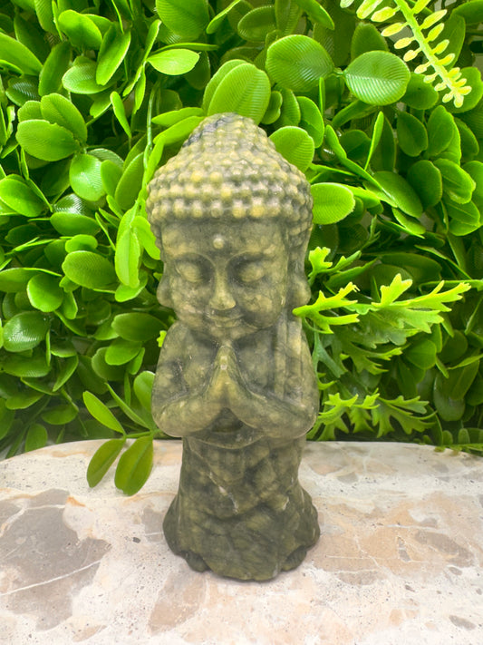 Serpentine Buddha 466g