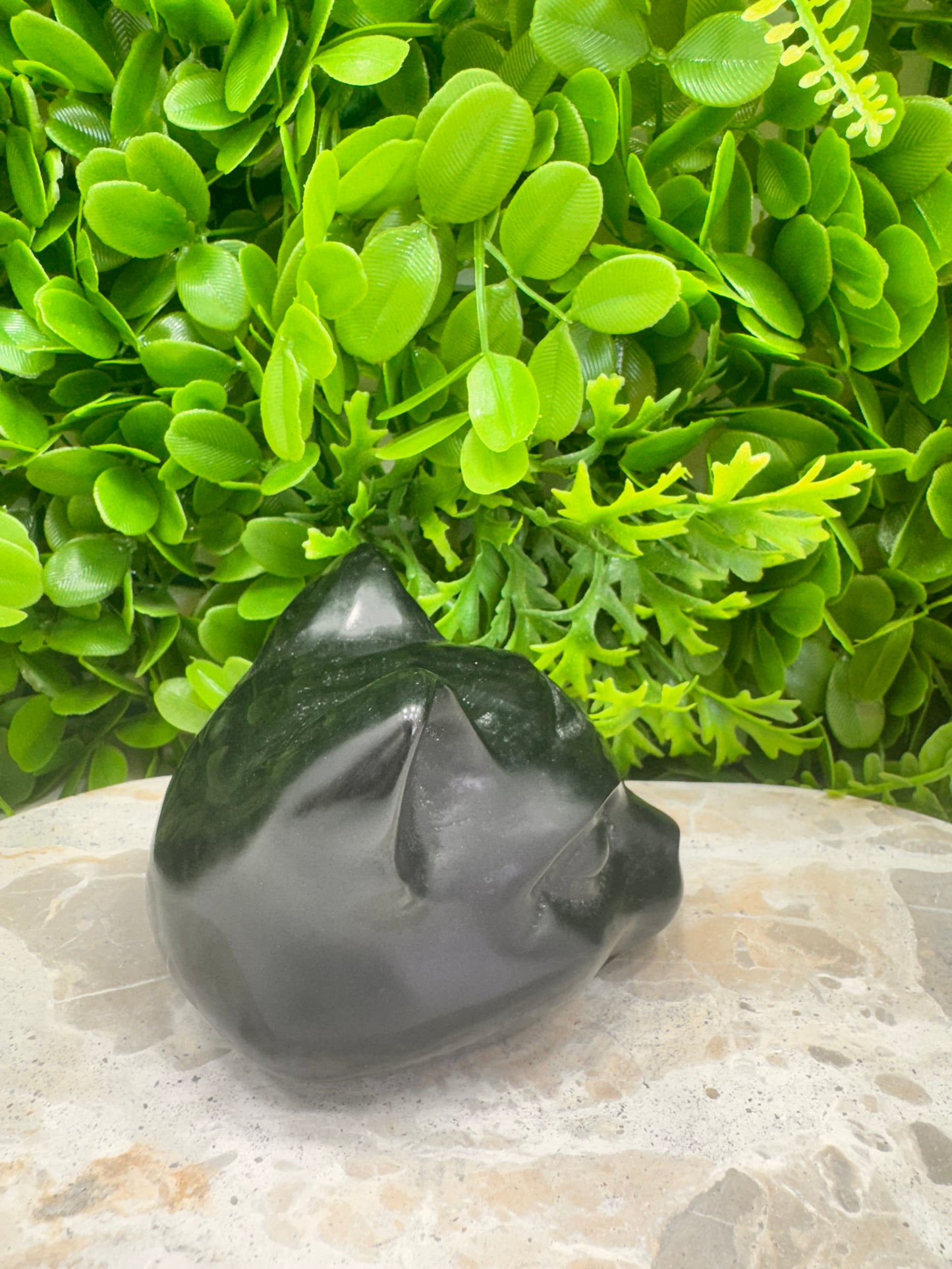 Black Obsidian Cat 710g