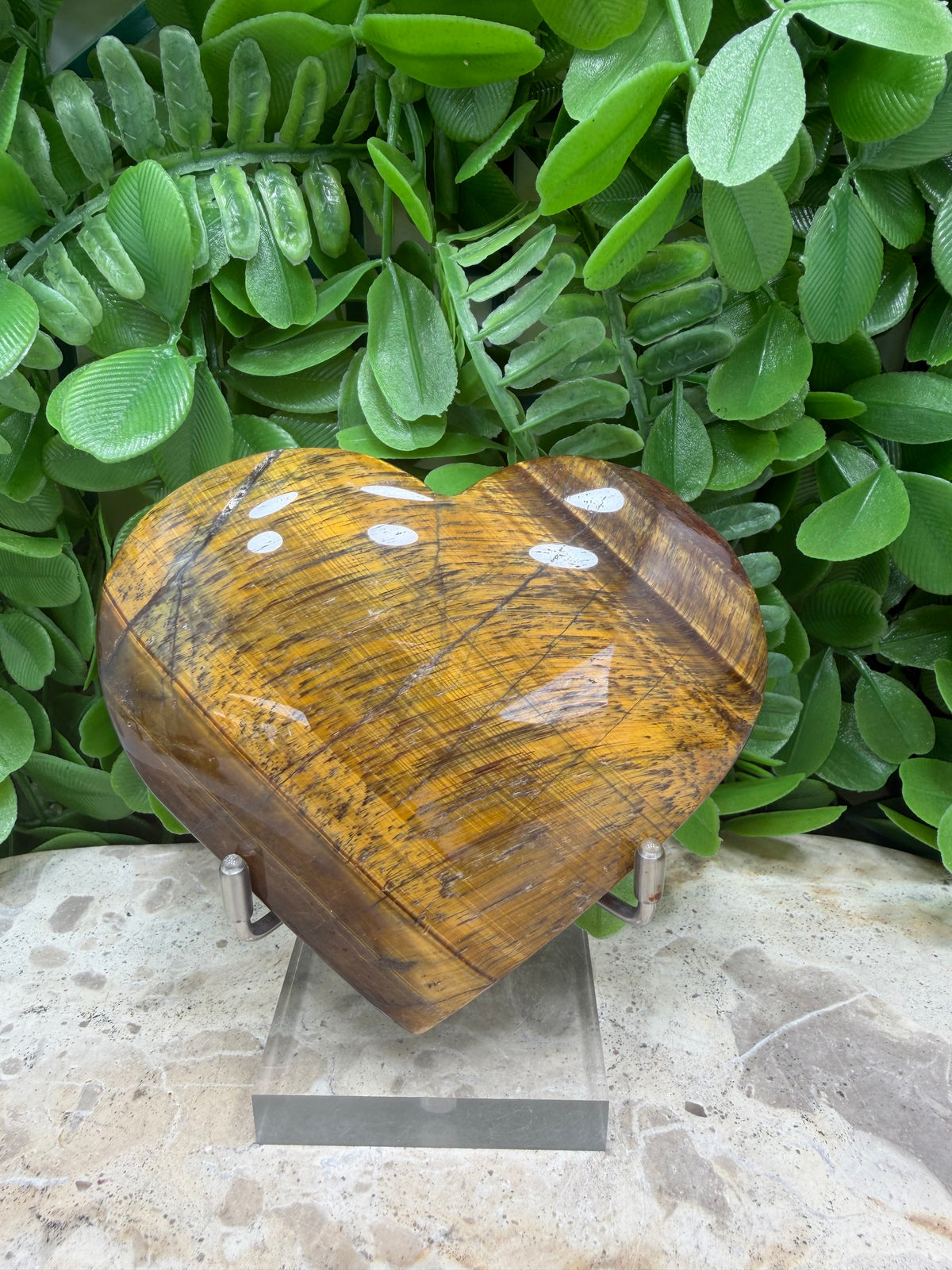 Tiger Eye Heart 250g