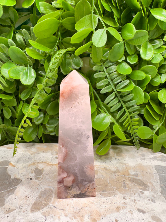Flower Agate Point 148g