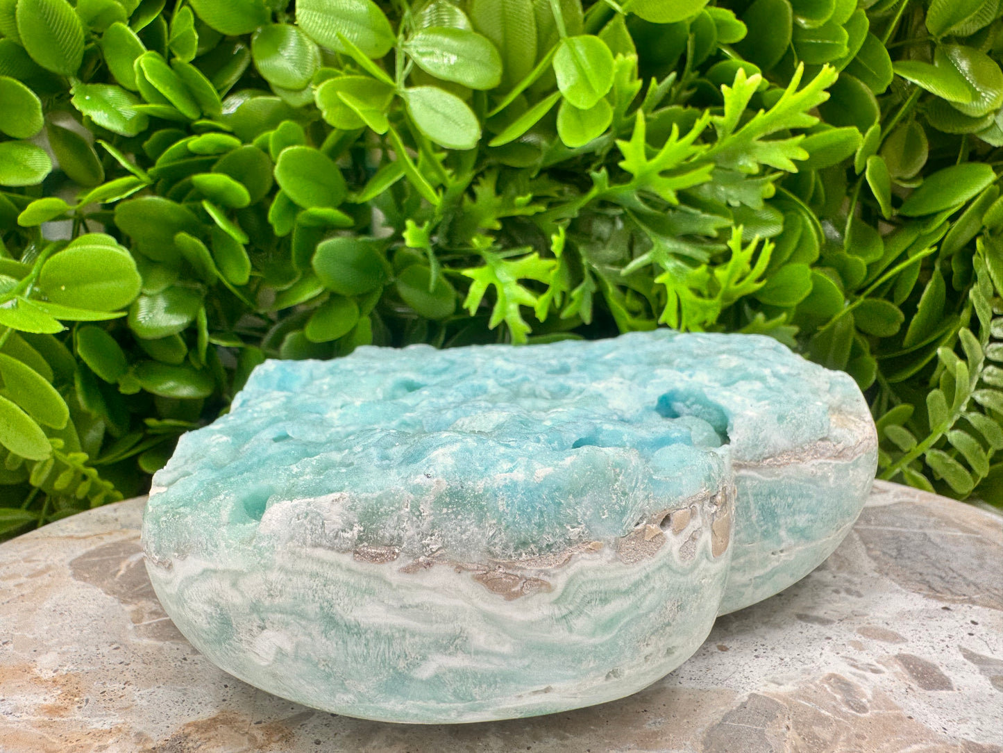 Hemimorphite Heart 1564g