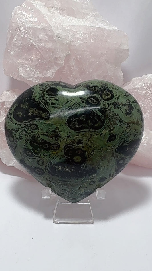 Kambaba Jasper Heart 480g