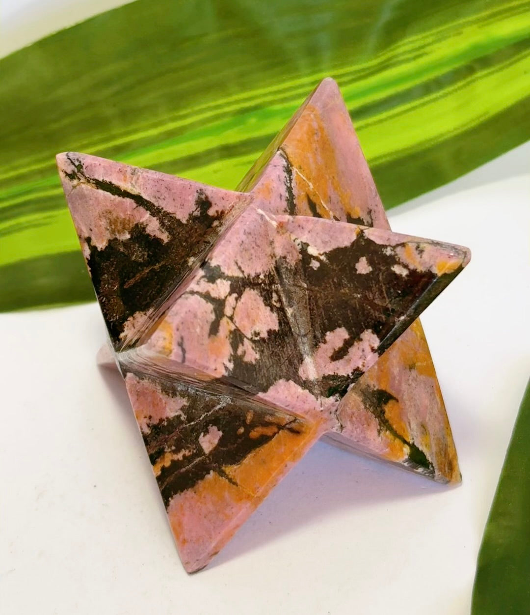 Rhodonite Merkaba 340g