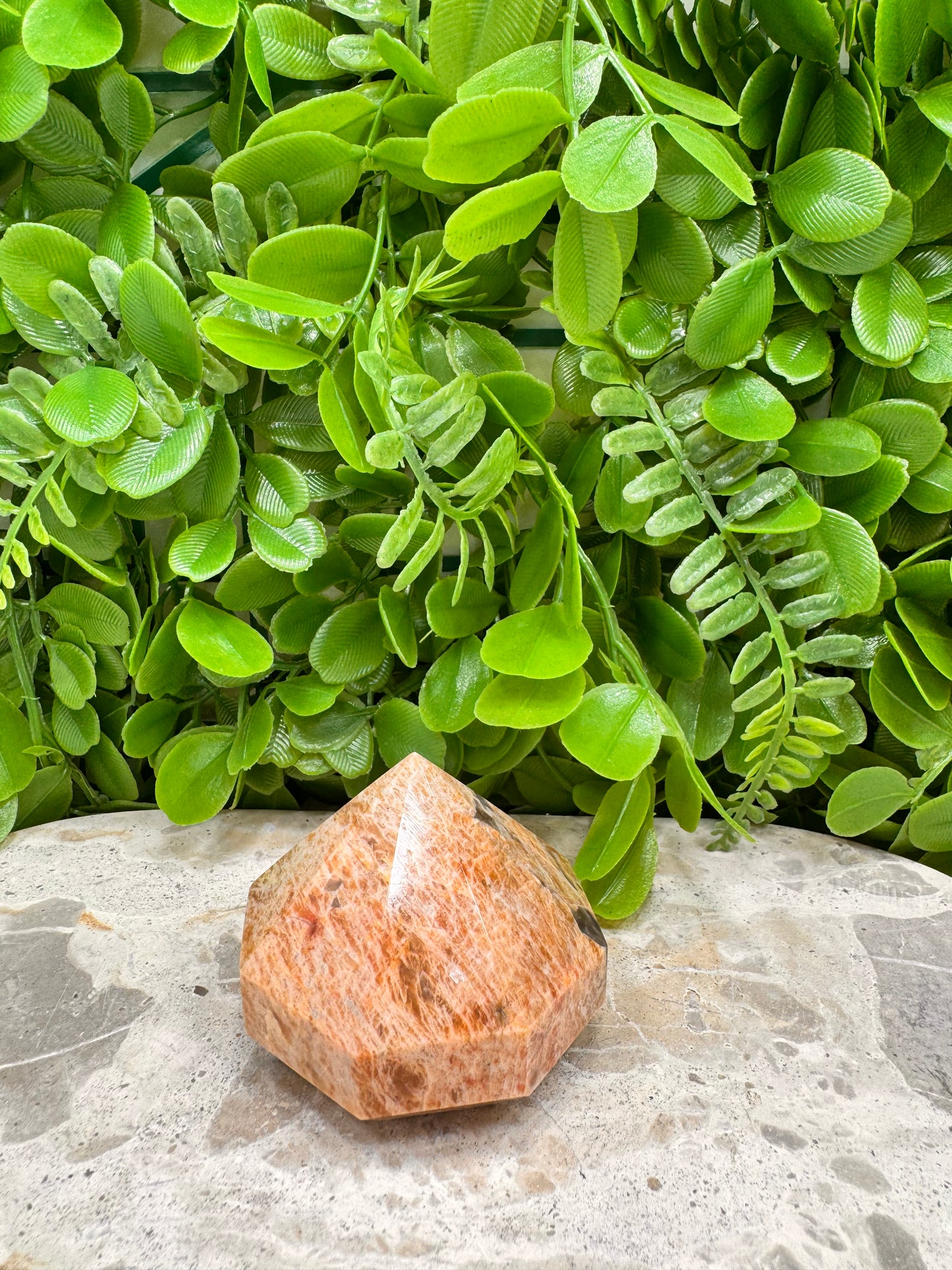 Peach Moonstone Diamond 214g