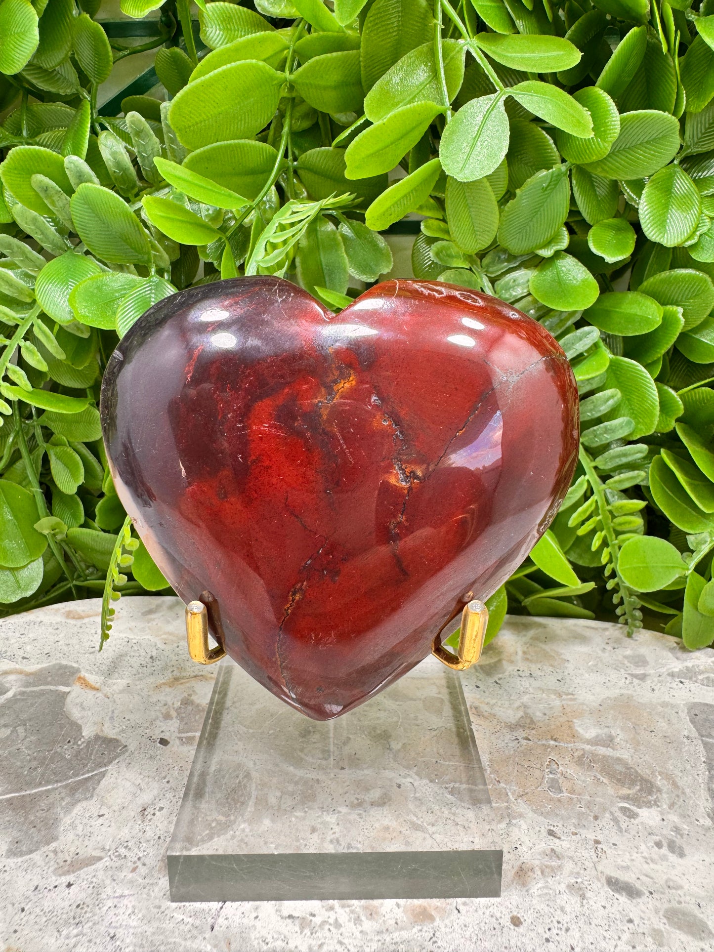 Mookite Jasper Heart 316g