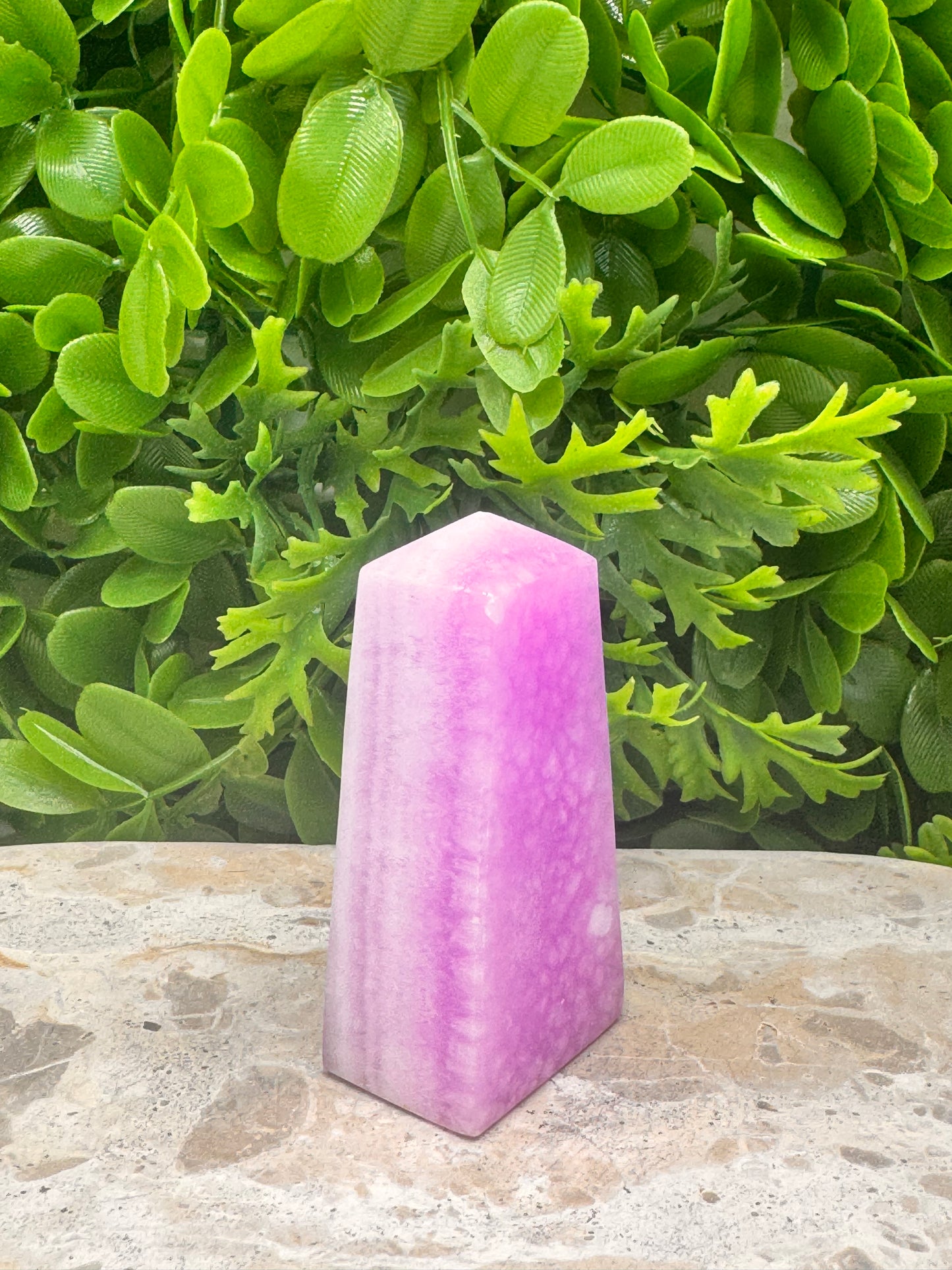 Pink Aragonite Point 160g