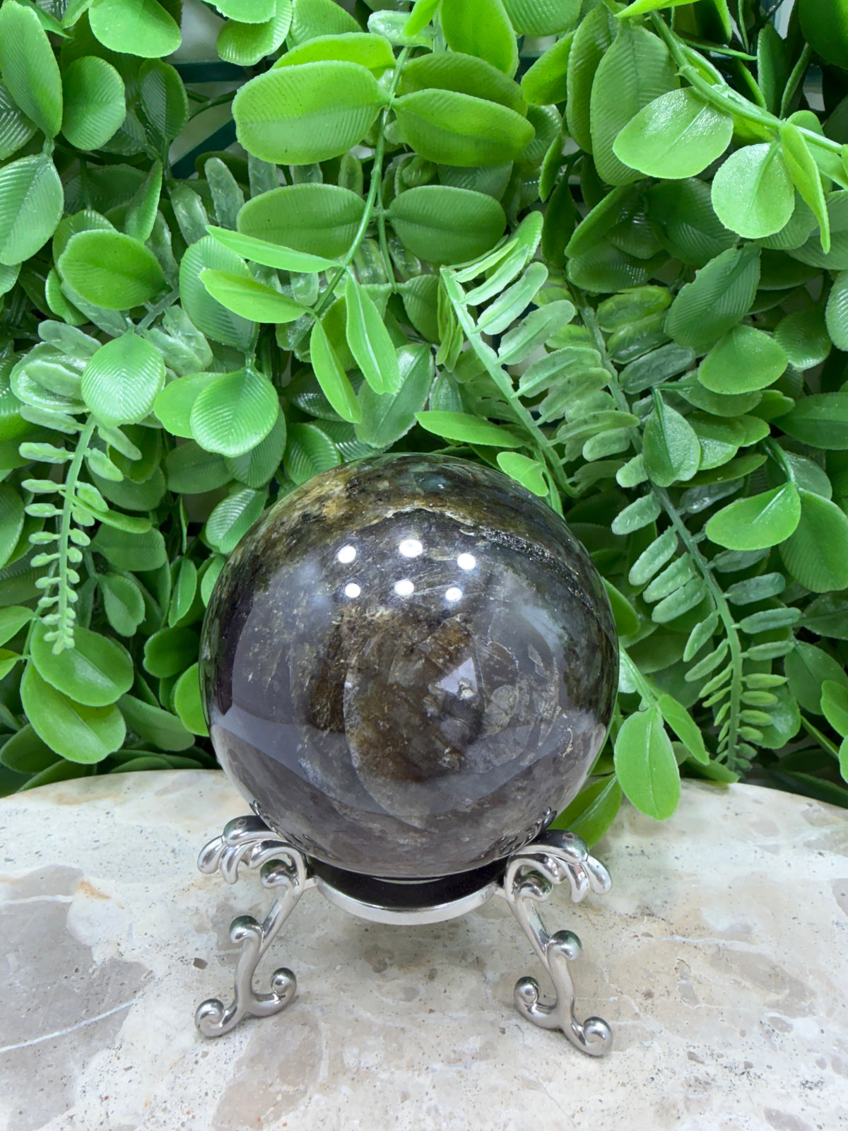 Labradorite Sphere | Protection • Intuition • Transformation