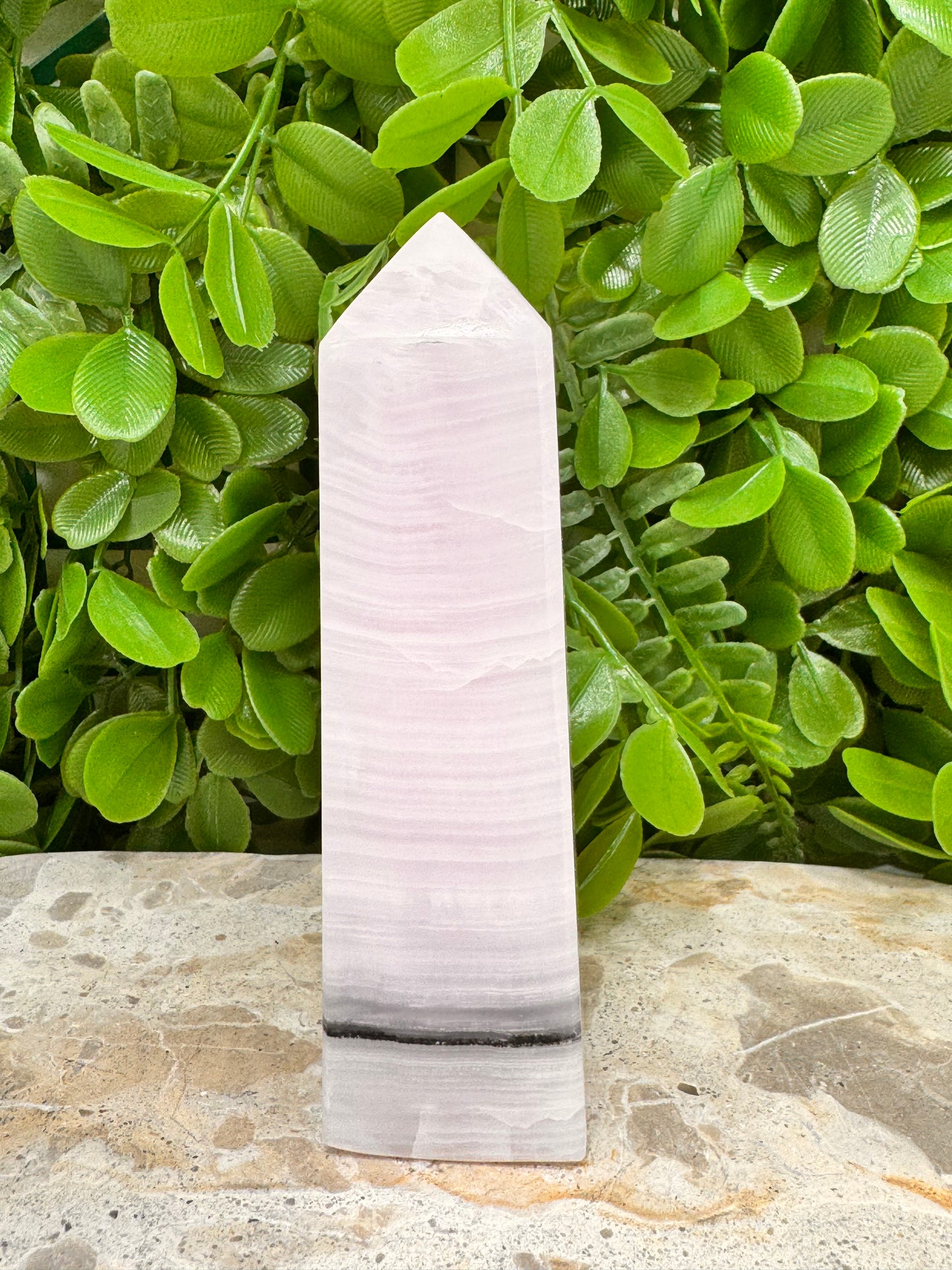 Smokey Pink Mangano Tower 316g
