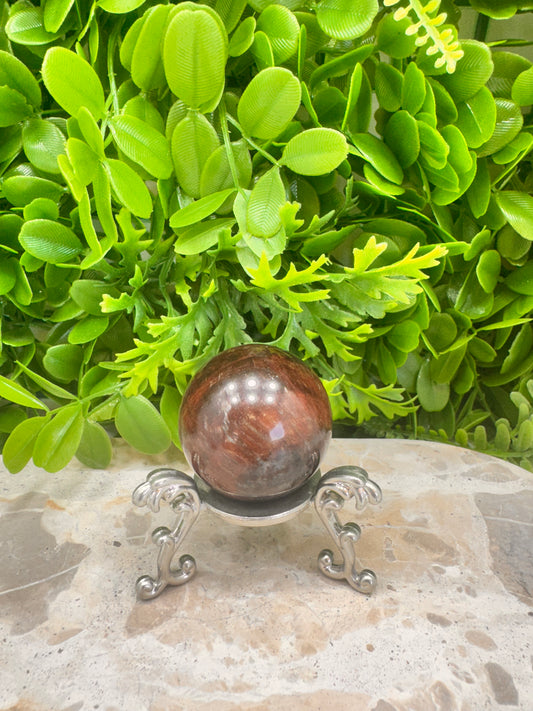Red Tigers Eye Sphere 138g
