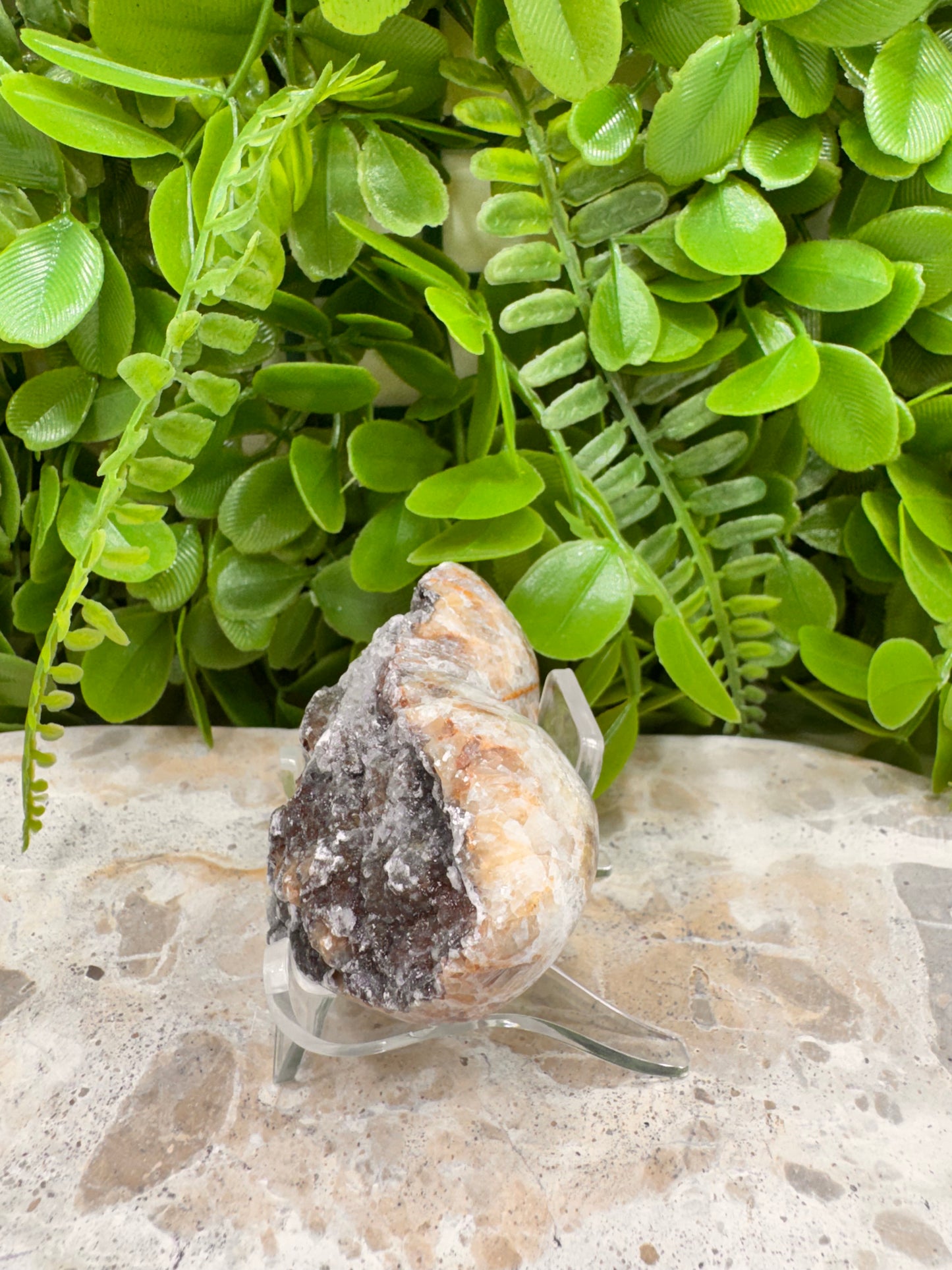 Stalactite Calcite Heart 114g