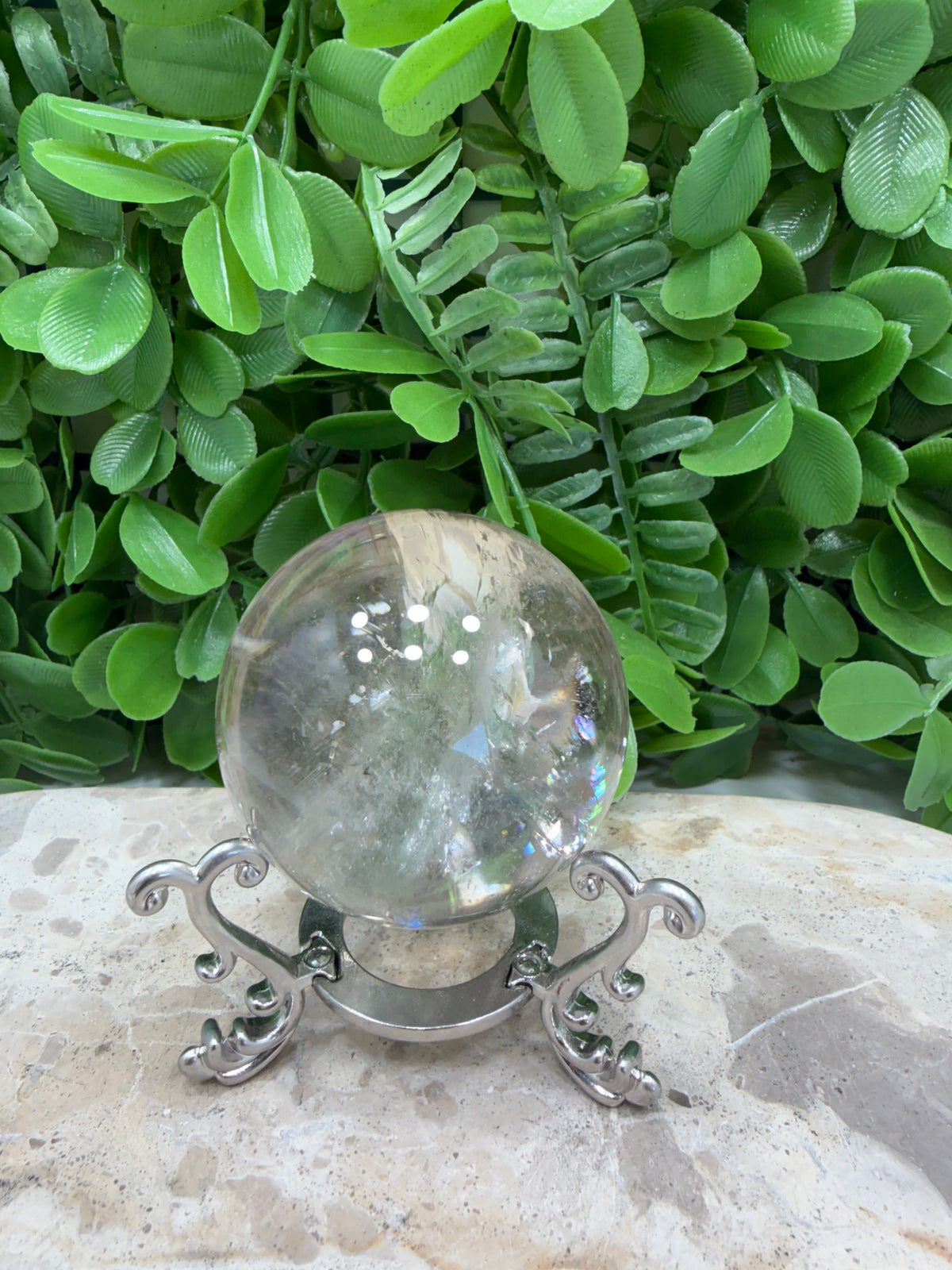Smokey Quartz Sphere 226g | Grounding • Protection • Calm