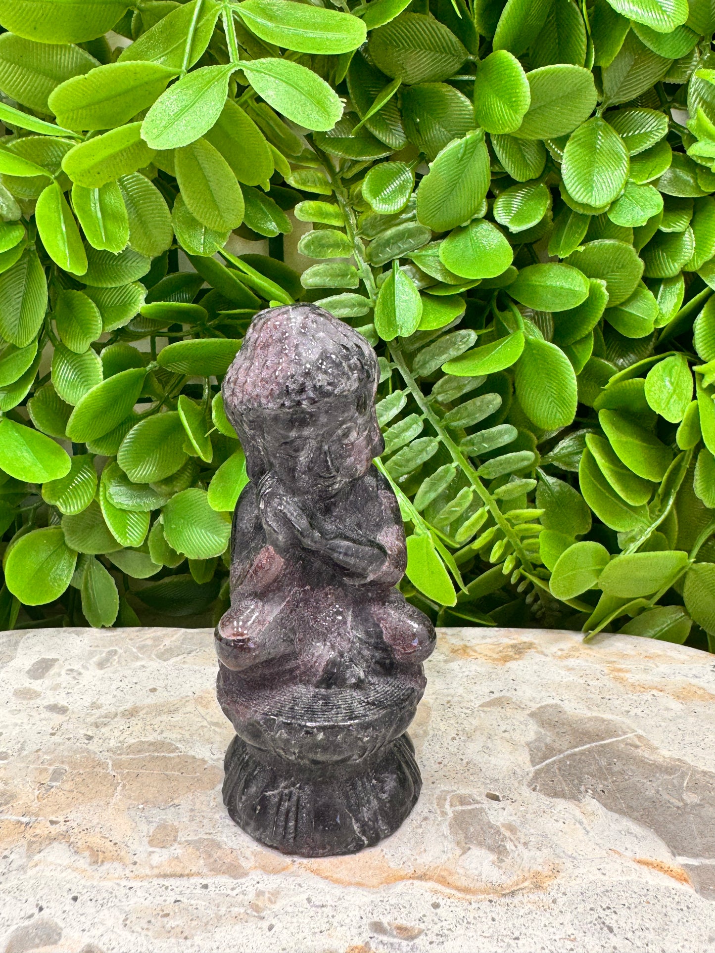 Garnet Buddha 218g