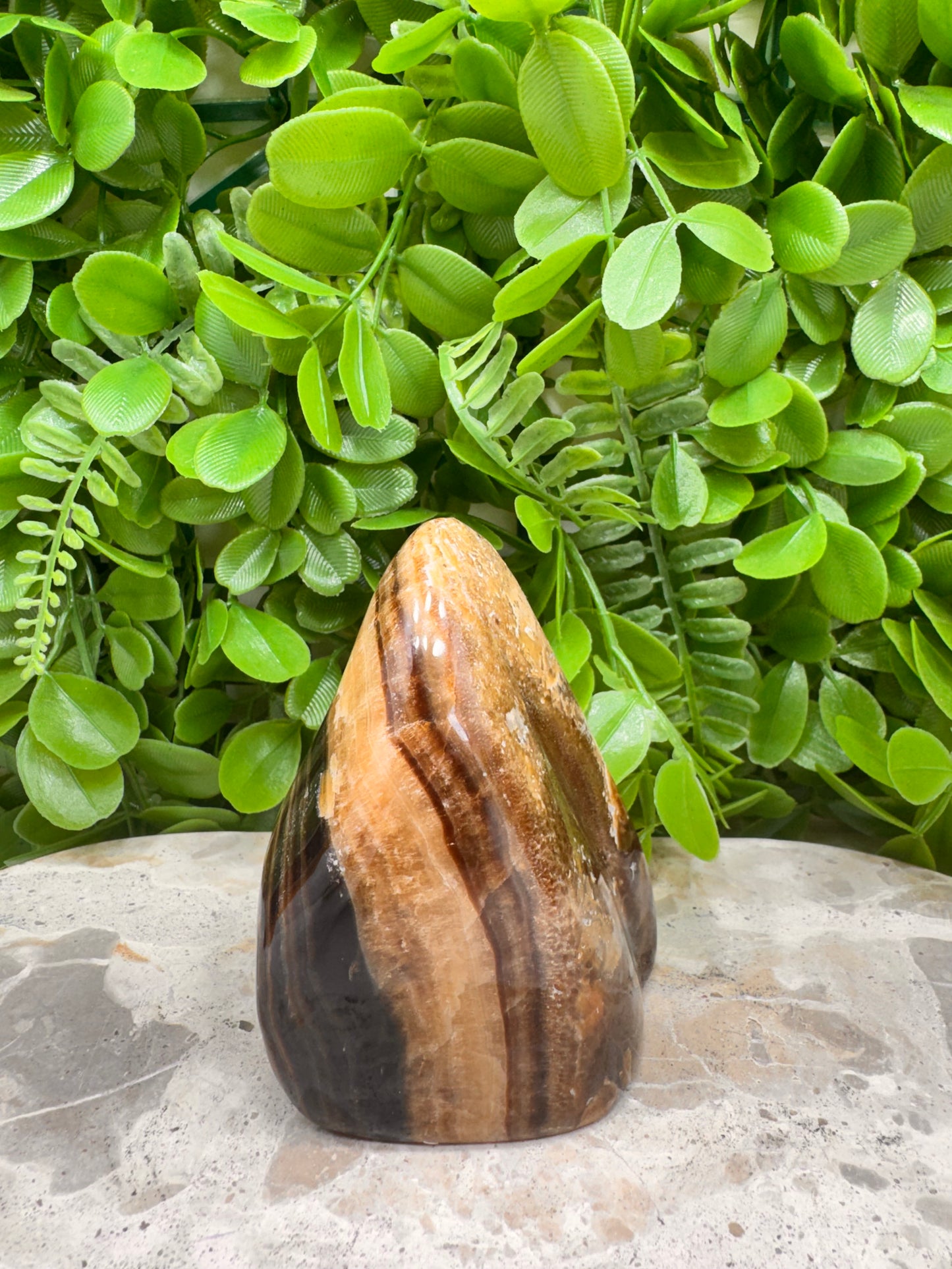 Chocolate Calcite Freeform 308g