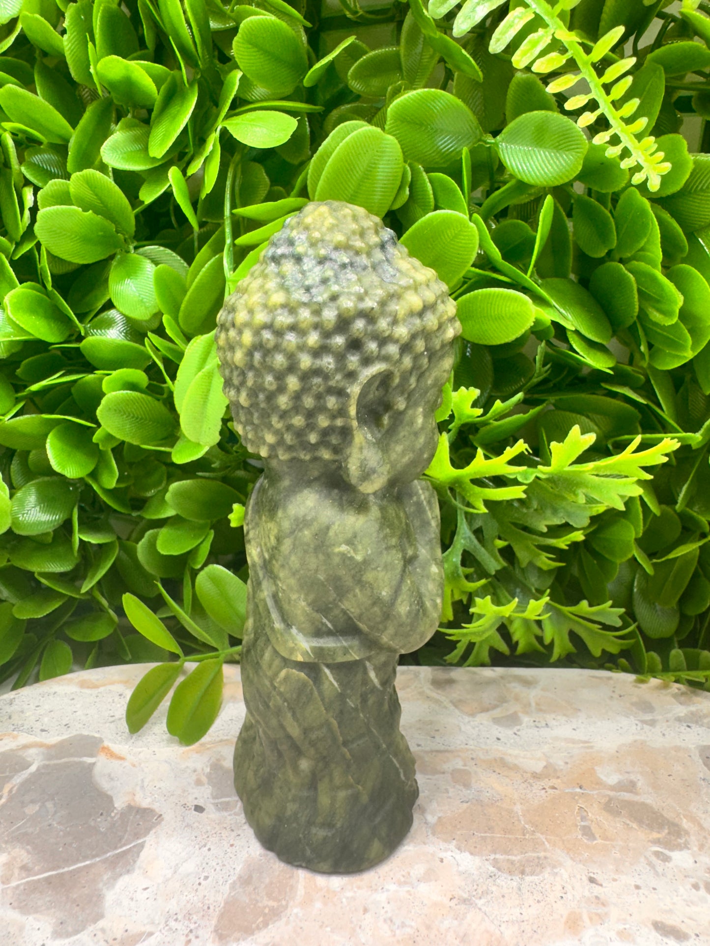 Serpentine Buddha 466g