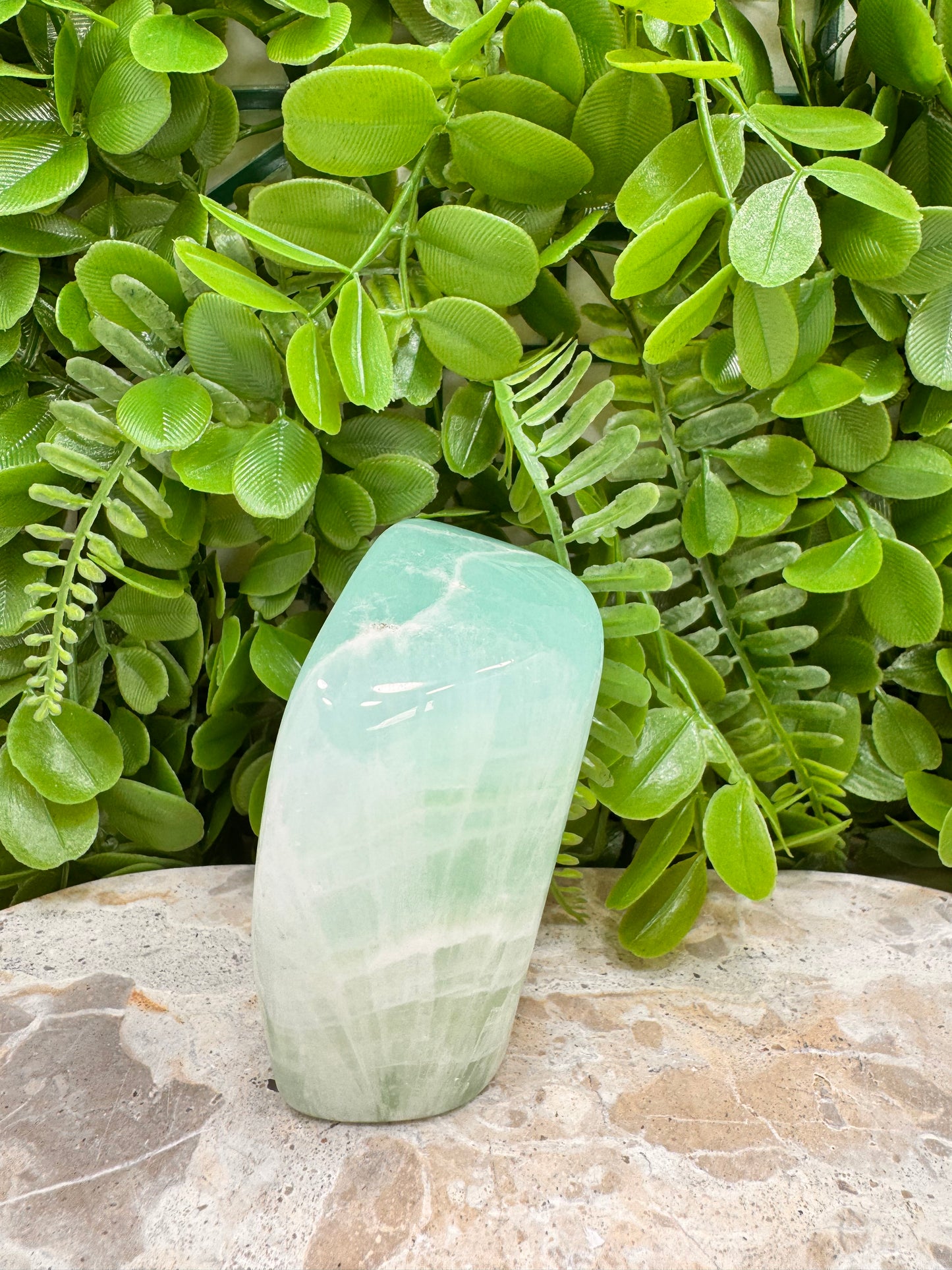 Pistachio Calcite Freeform 456g