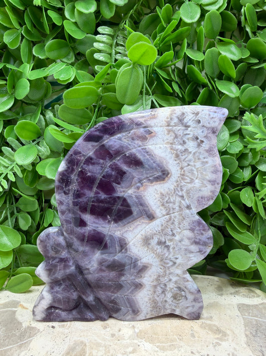 Chevron Amethyst Fairy 560g