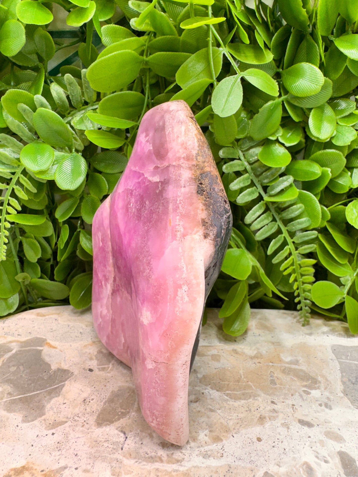 Pink Aragonite Freeform 954g
